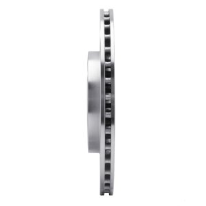 Land Rover Range Rover Brake Rotor (1) - Rear Left - R1 Concepts - Drilled & Slotted - Silver - `13-`25